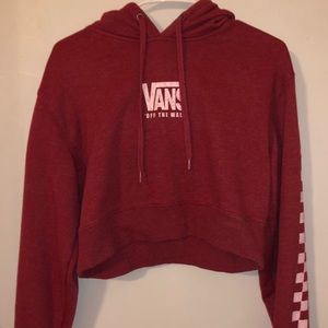 Vans cropped hoodie